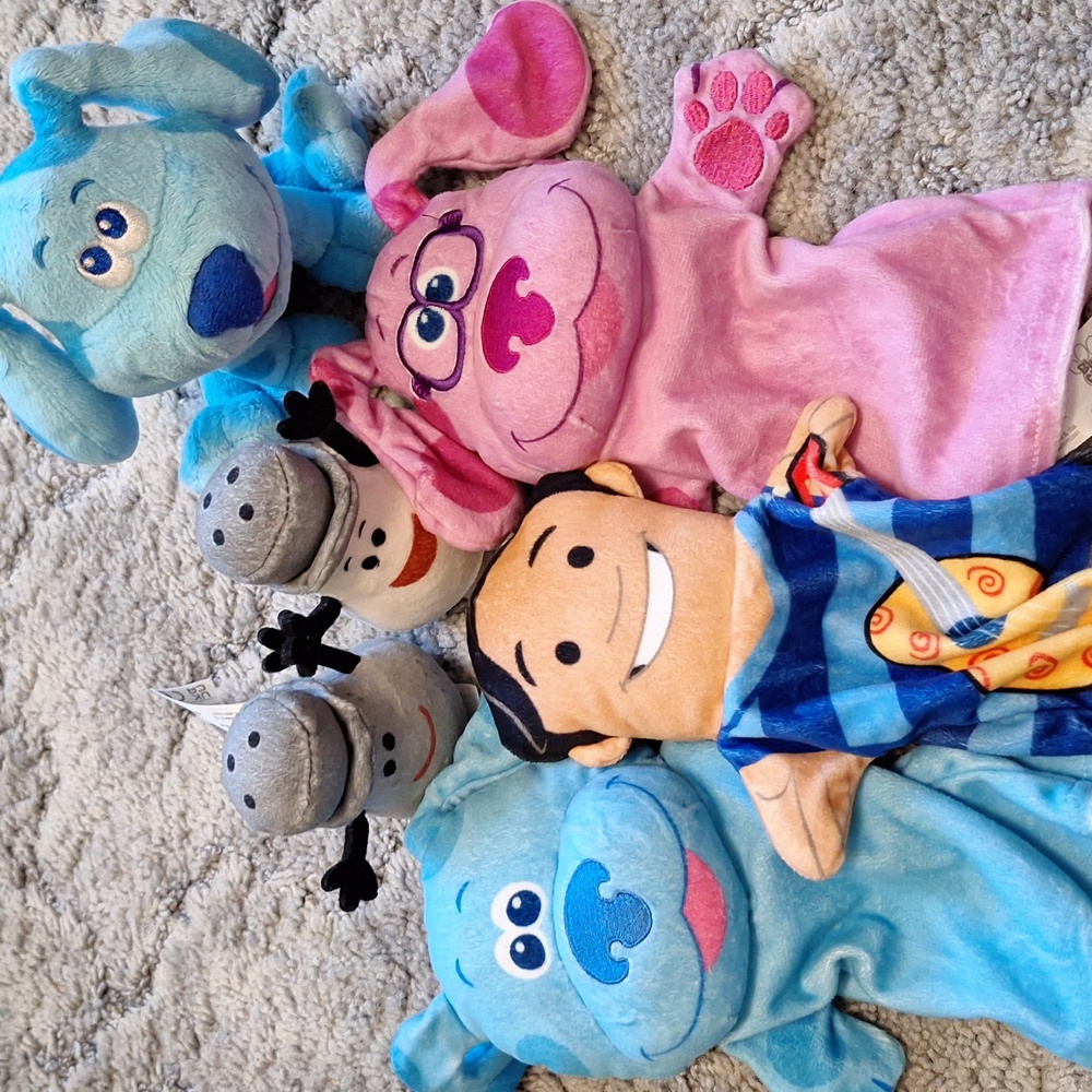 Melissa & Doug Blues Clues Puppet Collection EUC